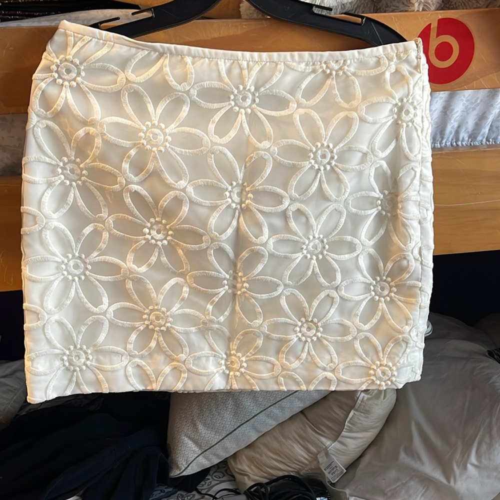 The Limited flower skirt.